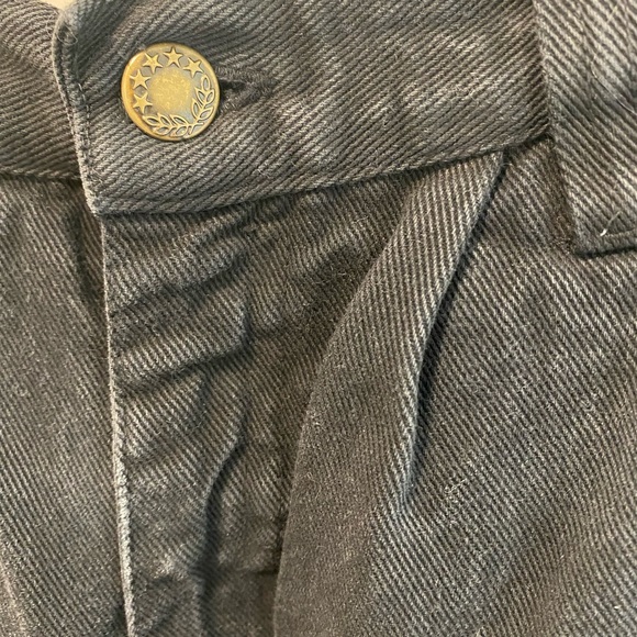 Vintage black denim skirt - Picture 2 of 4